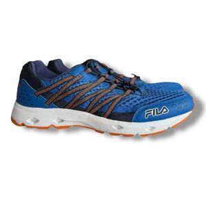 Fila Sorrento Men's Trail Running Sneakers Blue/Orange Size 12